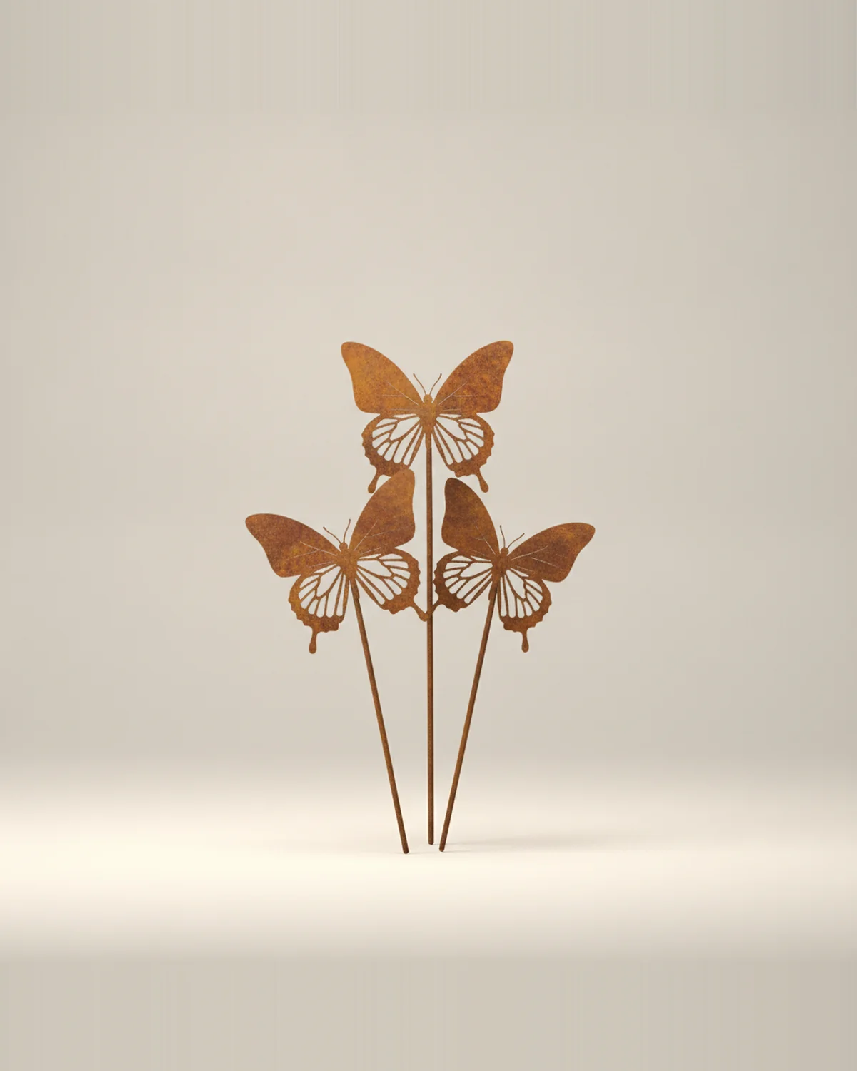 Zápich Motýli (set 3 ks) 30x25 cm